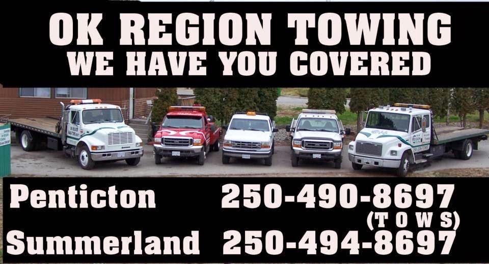 Towing Summerland Ok Region | 9403 Cedar Ave, Summerland, BC V0H 1Z2, Canada | Phone: (250) 494-8697