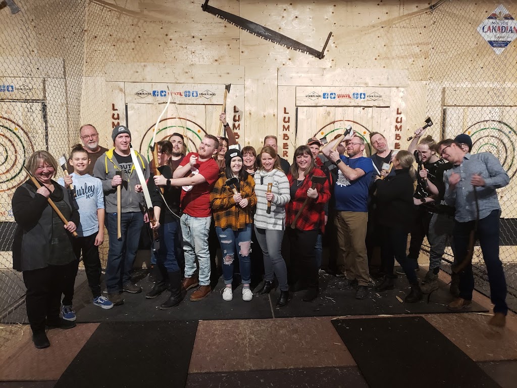 Lumberjacks Axe Throwing/ Breakout Escapes | 11-1453 King St E, Cambridge, ON N3H 3R3, Canada | Phone: (519) 222-0189