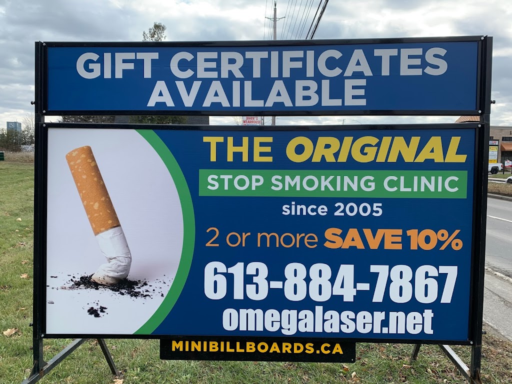Omega Laser Stop Smoking Inc. - Pembroke | 1050 Pembroke St W, Pembroke, ON K8A 5R4, Canada | Phone: (613) 732-0872