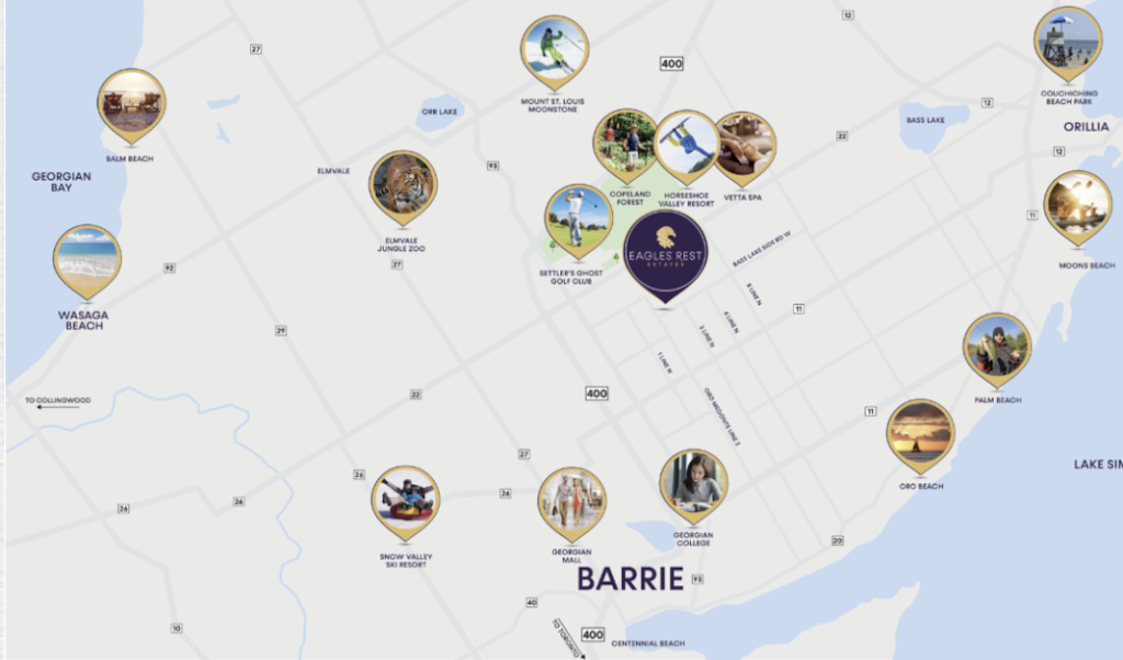 Egales Rest Estate | Bass Lake Side Rd W &, 3 Line N, Oro-Medonte, ON L0L 2L0, Canada | Phone: (905) 232-1563
