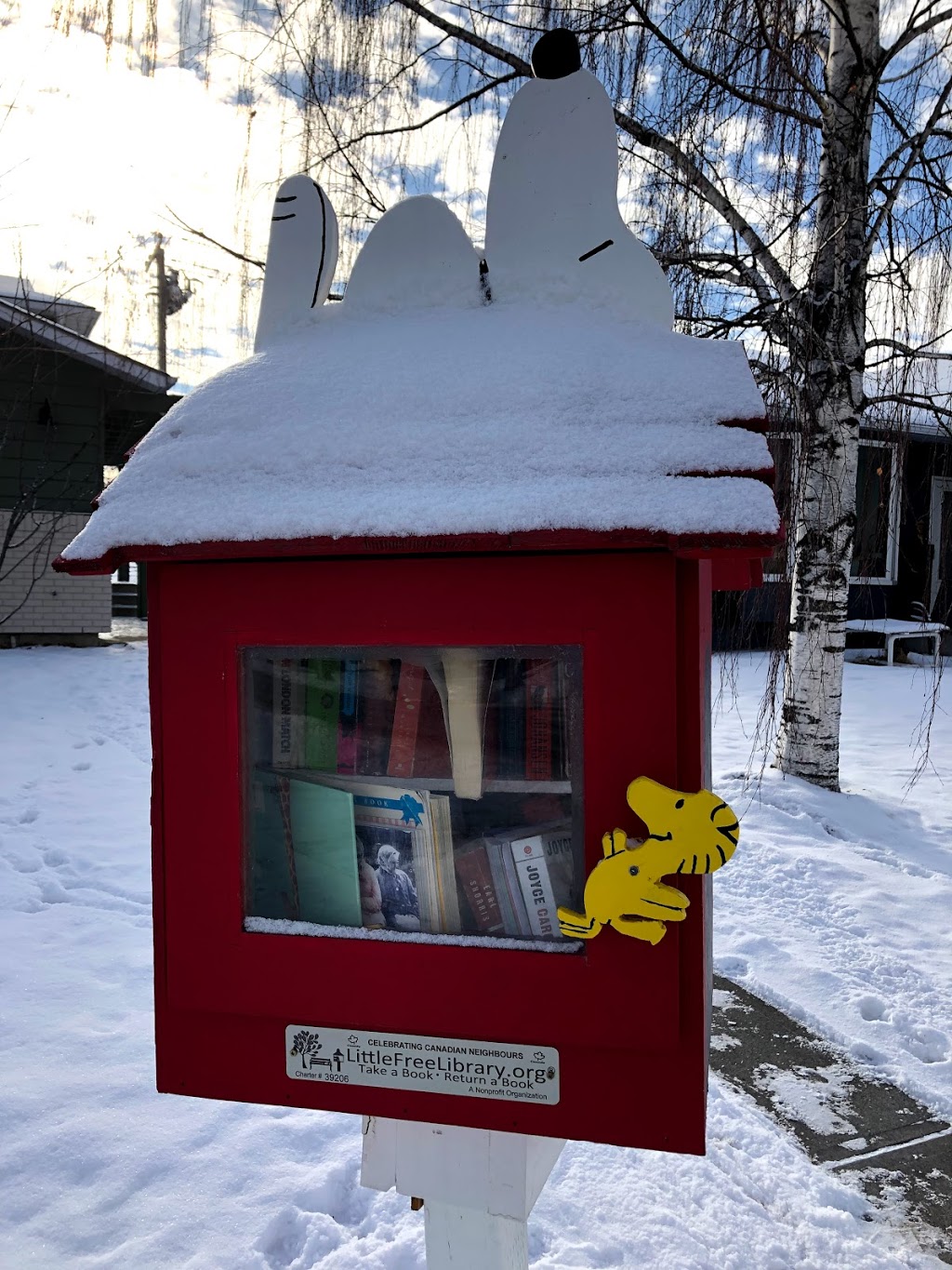 Little Free Library Charter #39206 | 27 Woodbine Blvd SW, Calgary, AB T2W 3W7, Canada