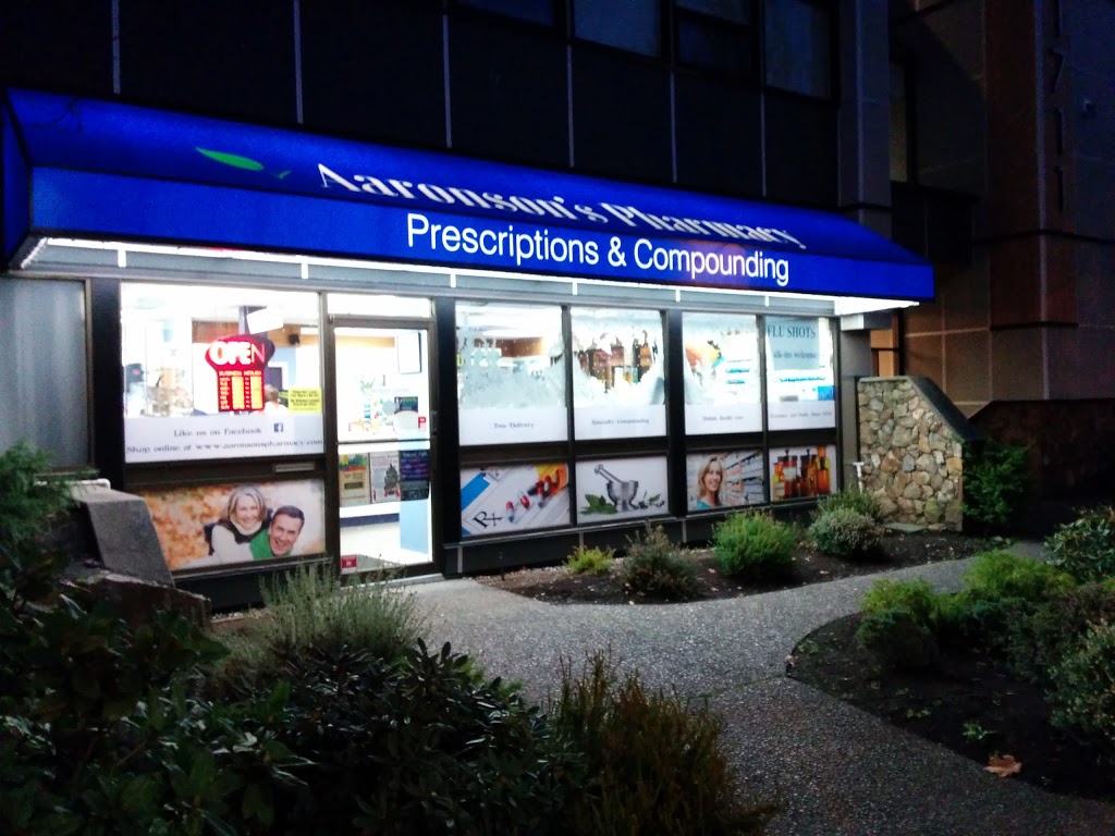 Aaronsons Compounding Pharmacy | 1711 Cook Street Suite 101, Central Park Medical Centre, Victoria, BC V8T 3P2, Canada | Phone: (250) 383-6511