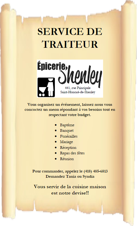 Bonichoix | 441 Rue Principale, Saint-Honoré-de-Shenley, QC G0M 1V0, Canada | Phone: (418) 485-6813