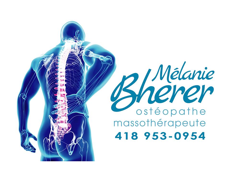 Mélanie Bherer, Ostéopathe | 18 Chemin de la Nyctale, Stoneham-et-Tewkesbury, QC G3C 1R2, Canada | Phone: (418) 953-0954