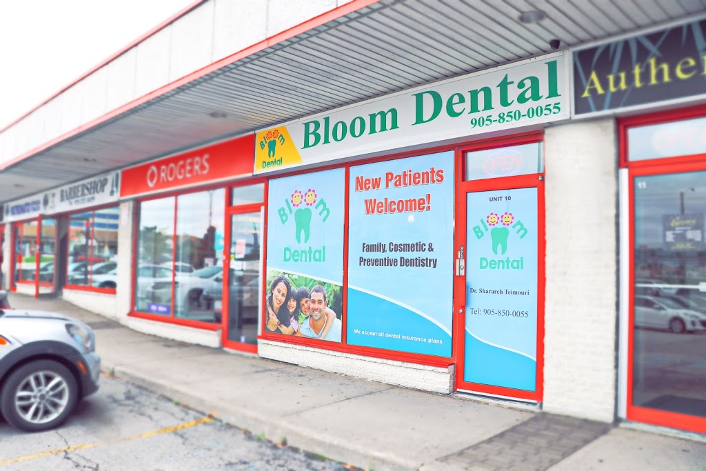 Bloom Dental | 200 Whitmore Rd #10, Woodbridge, ON L4L 7K4, Canada | Phone: (905) 850-0055