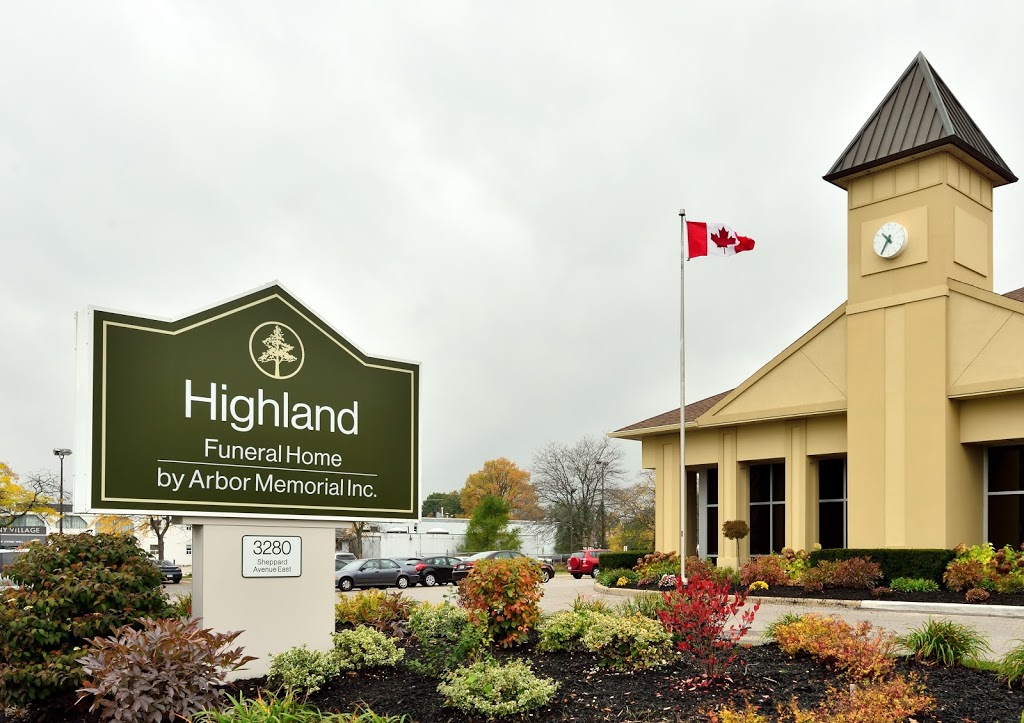 Highland Funeral Home - Scarborough Chapel | cemetery | 3280 Sheppard Ave E, Scarborough, ON M1T 3K3, Canada | 4167730933 OR +1 416-773-0933