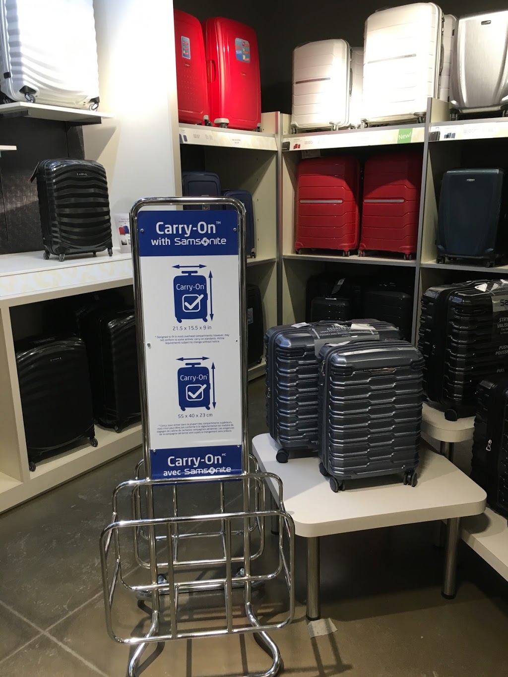 Samsonite Outlet | 555 Sterling Lyon Pkwy, Winnipeg, MB R3P 2T3, Canada | Phone: (204) 453-3385