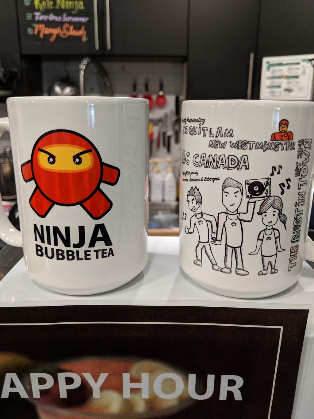 Ninja Bubble Tea Express | Unit 131 - 810 Quayside Drive Rivermarket, New Westminster, BC V3M 6B9, Canada