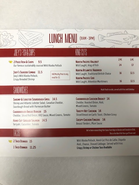 Joeys Seafood Restaurants - Regent | 1615 Regent Ave W #850, Winnipeg, MB R2C 5C6, Canada | Phone: (204) 668-7021