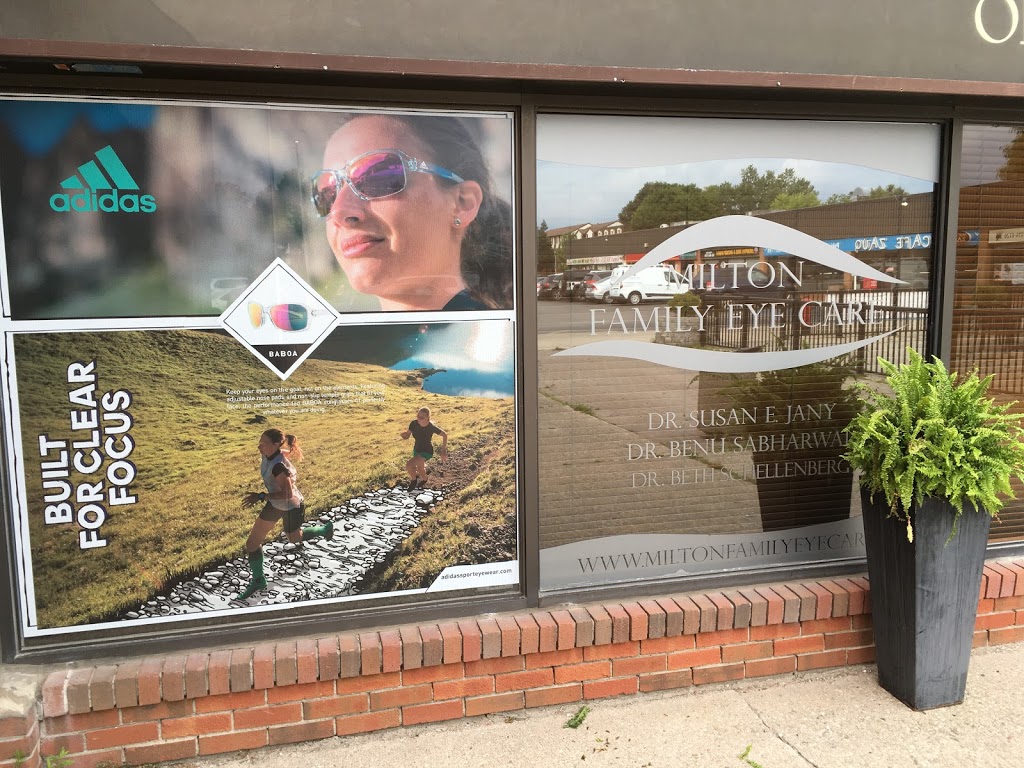 Milton Family Eye Care- Dr. Susan Jany & Associates | 327 Bronte St S, Milton, ON L9T 4A4, Canada | Phone: (905) 876-4649