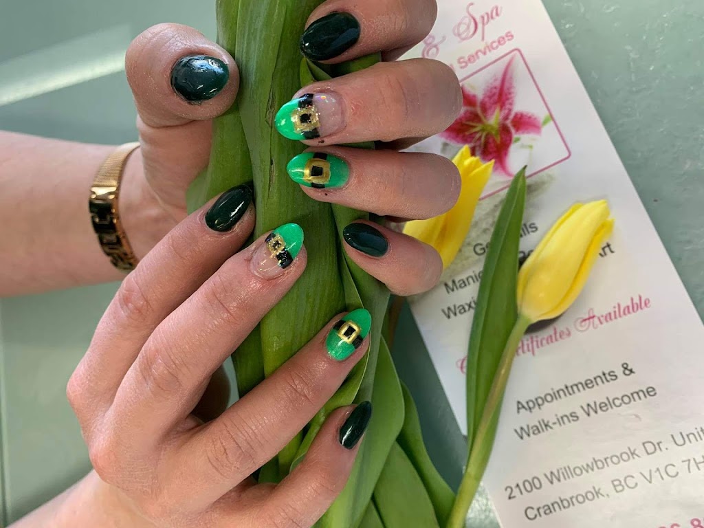 Nailz & Spa | 2100 Willowbrook Dr, Cranbrook, BC V1C 7H2, Canada | Phone: (250) 426-8666