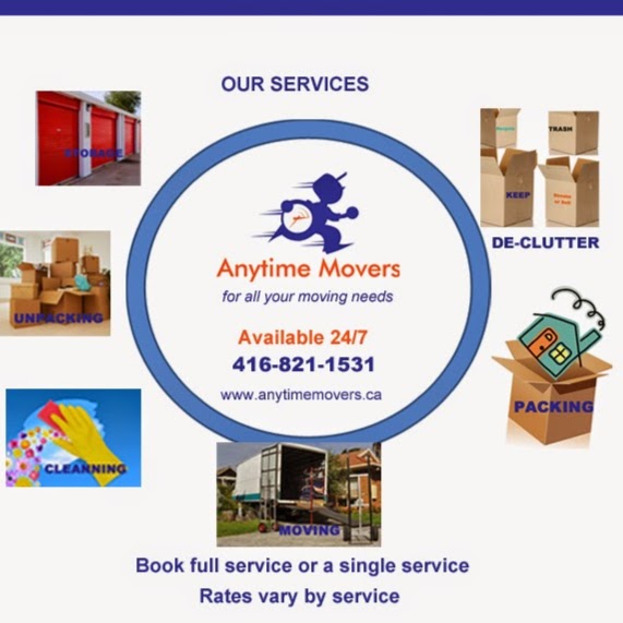 Anytime Movers | 6 Adrian Ave, Toronto, ON M6N 1A1, Canada | Phone: (416) 821-1531