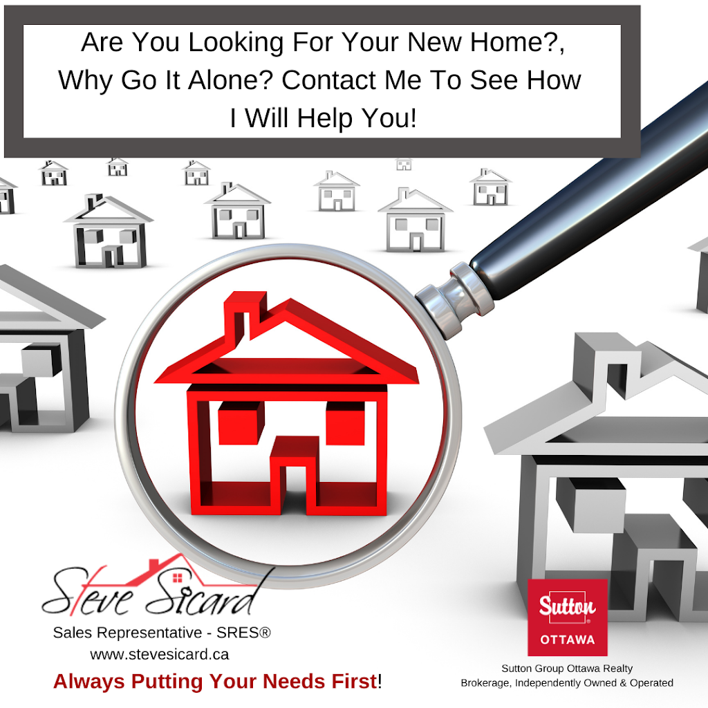 Steve Sicard - Real Estate Services-Ottawa | 1419 Caravel Crescent, Orléans, ON K1E 3X4, Canada | Phone: (613) 853-5807