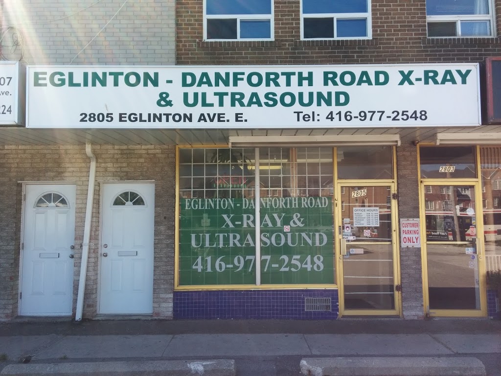 Eglinton-Danforth Rd X-Ray and Ultrasound | 2805 Eglinton Ave E, Scarborough, ON M1J 2E1, Canada | Phone: (416) 977-2548