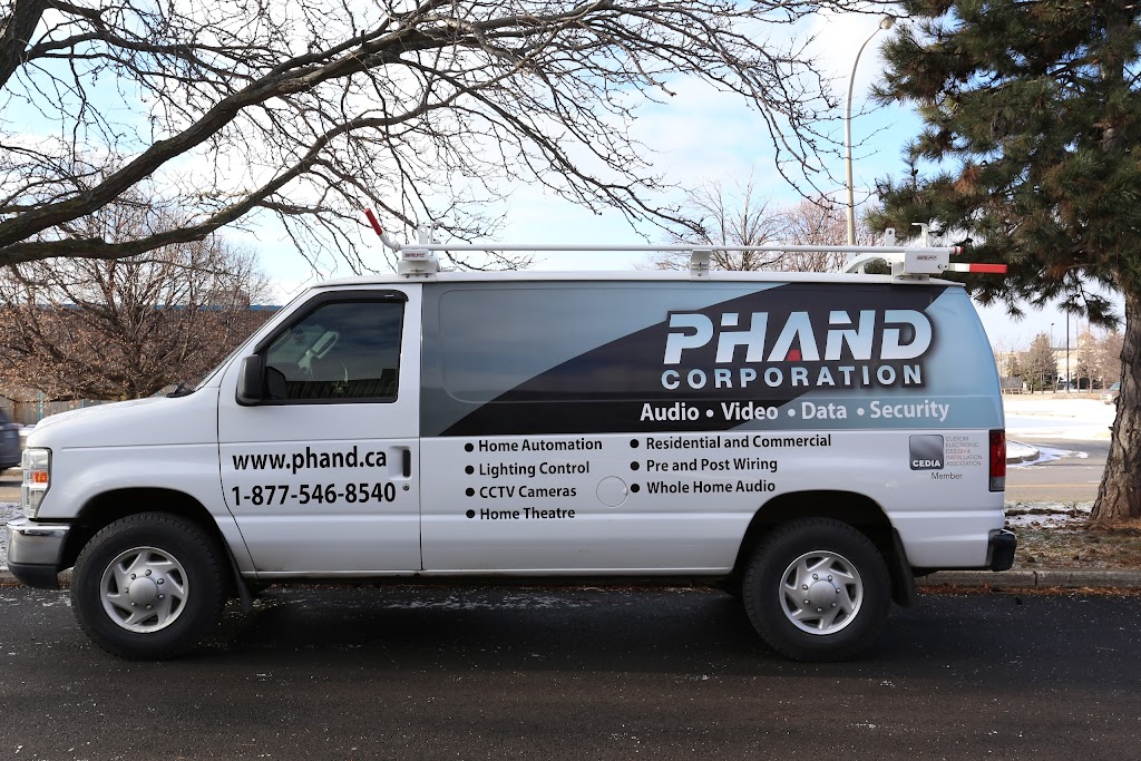 PHAND Corporation - Home and Commercial Automation | 4087 Harvester Rd Unit 7, Burlington, ON L7L 0C1, Canada | Phone: (877) 546-8540