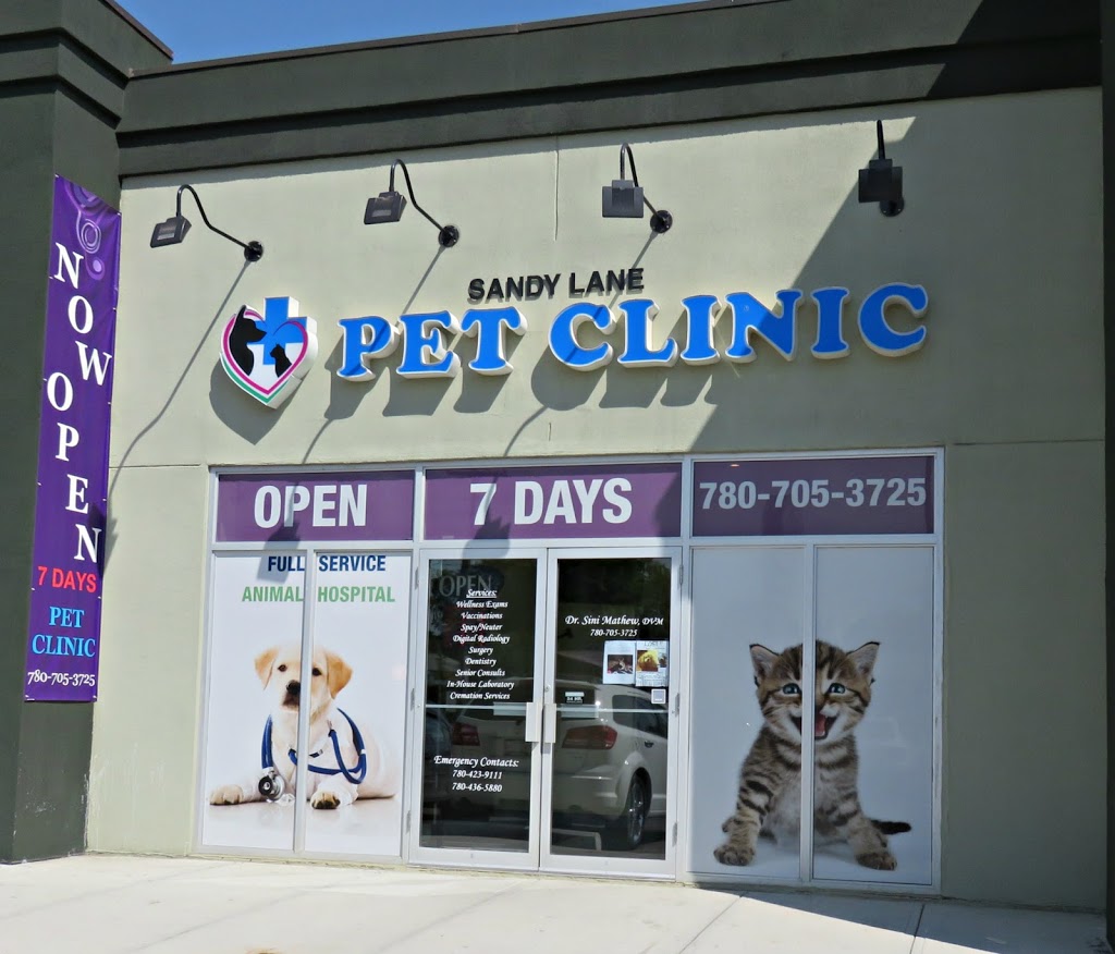 Sandy Lane Pet Clinic | 15614 95 Ave NW, Edmonton, AB T5P 0A4, Canada | Phone: (780) 705-3725