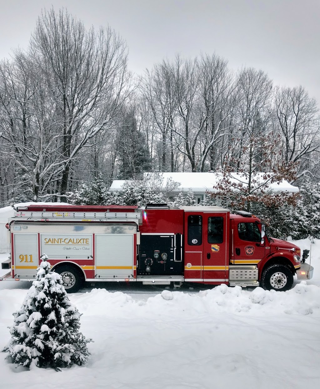 Service dIncendie de Saint-Calixte | 5555 QC-335, Saint-Calixte, QC J0K 1Z0, Canada