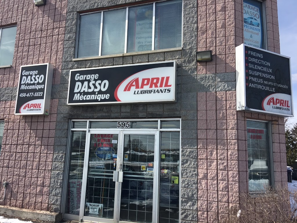 Garage Dasso - Mécanique Générale & Carrosserie | 595 Rue Saint-Charles Est, Longueuil, QC J4H 1B8, Canada | Phone: (450) 677-5522