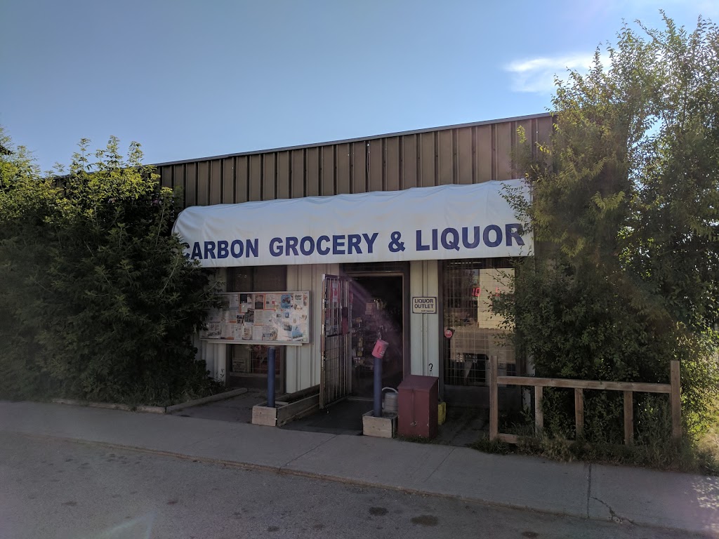 Carbon Grocery & Liquor | 403 Caradoc Ave, Carbon, AB T0M 0L0, Canada | Phone: (403) 572-3620