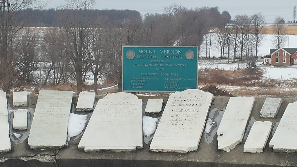 Mount Vernon Episcopal Cemetery | Concession Rd 6, Hampton, ON L0B 1J0, Canada