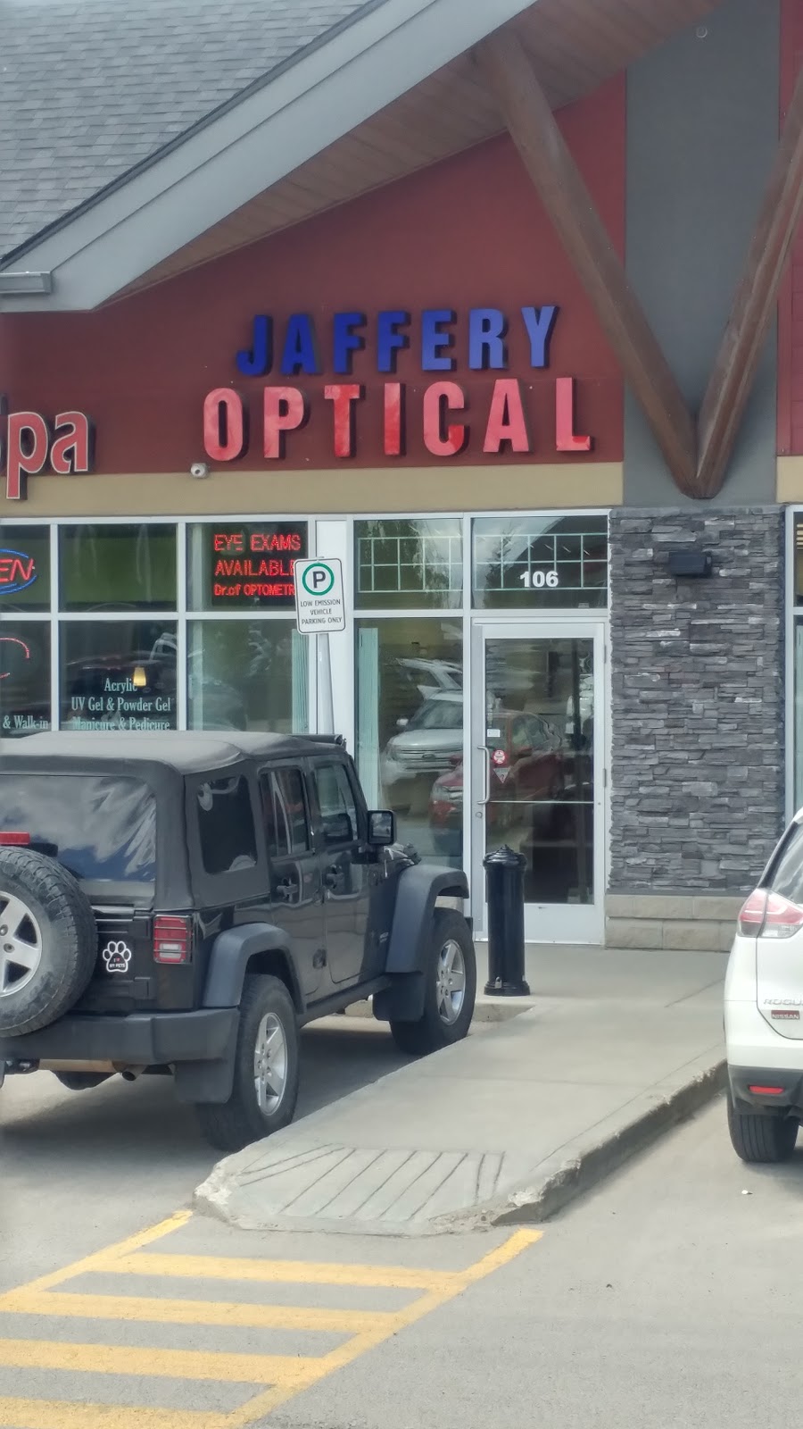 Jaffery Optical | 3 Stonegate Dr NW #106, Airdrie, AB T4B 0N2, Canada | Phone: (587) 333-2542