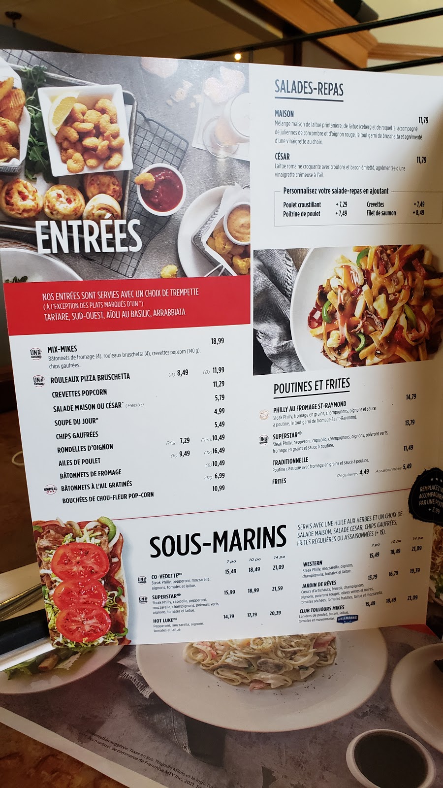 Toujours Mikes | 665 Bd de Comporté, La Malbaie, QC G5A 1T1, Canada | Phone: (418) 665-4222