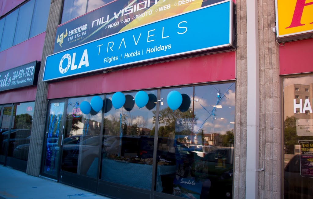 Ola Travels Inc - Winnipeg | 2981 Pembina Hwy, Winnipeg, MB R3T 2H5, Canada | Phone: (431) 800-2652