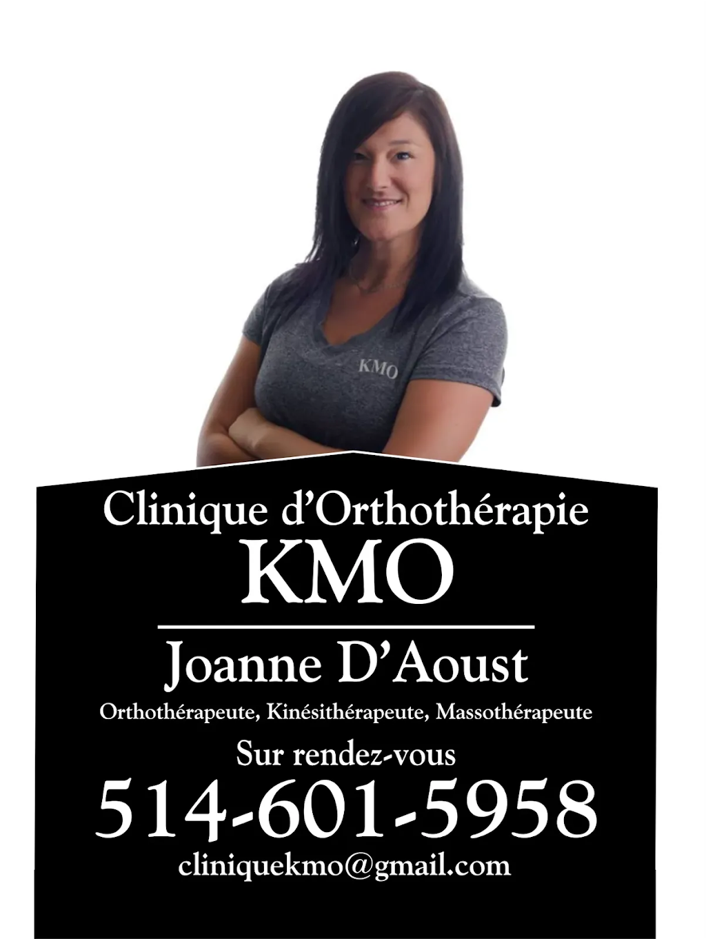 Clinique dOrthothérapie KMO | 324 Rue Principale, Grenville, QC J0V 1J0, Canada | Phone: (514) 601-5958