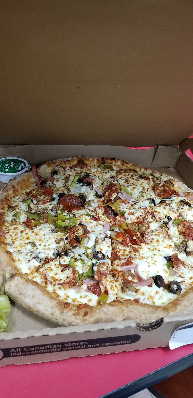 Papa Johns Pizza | Store #10723, 1-1909 Mountain Rd, Moncton, NB E1G 1A8, Canada | Phone: (506) 382-8030