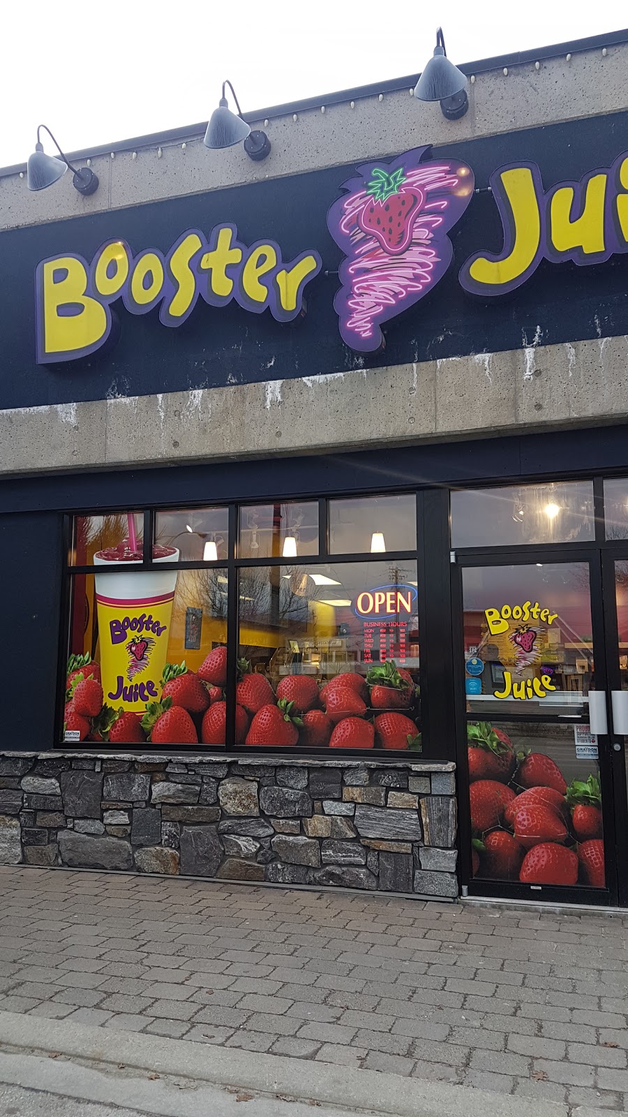 Booster Juice | 160 Trans-Canada Hwy Unit D, Salmon Arm, BC V1E 4R2, Canada | Phone: (250) 804-2810
