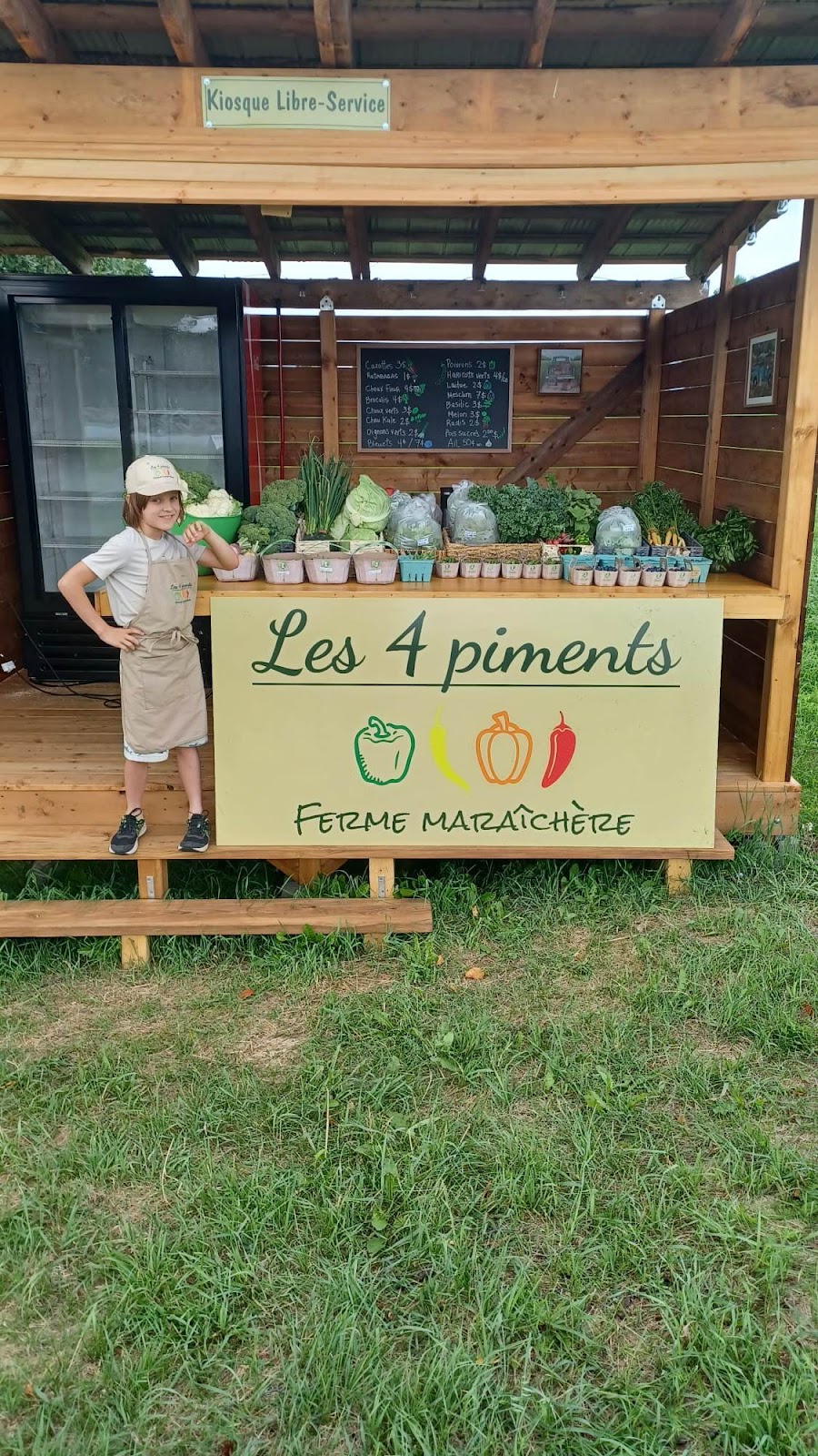 Les 4 piments, ferme maraîchère inc. | 480 Chem. Townline, Cookshire-Eaton, QC J0B 1M0, Canada | Phone: (514) 927-6912