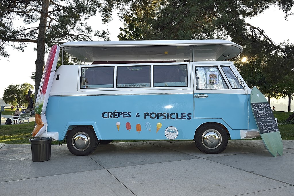 OkanaVan Crêpes & Popsicles | 1600 Abbott St, Kelowna, BC V1Y 1A9, Canada | Phone: (250) 258-4820