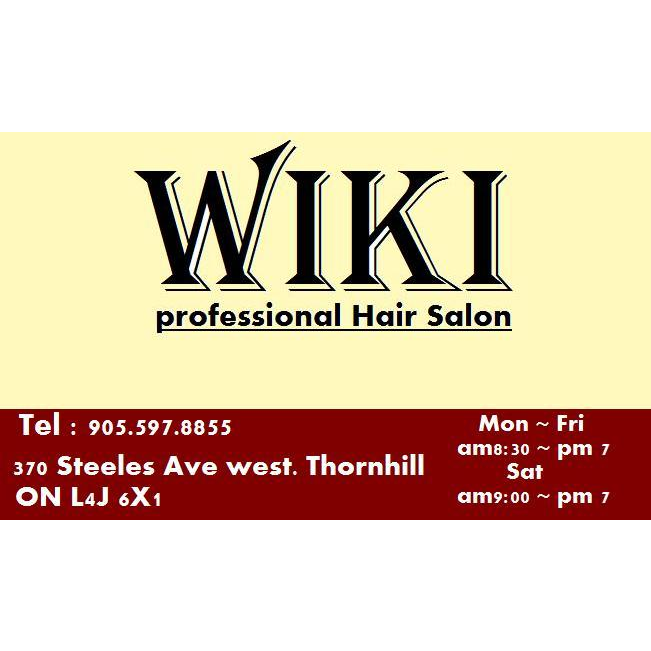 Wiki hair salon (위키 미용실) | 370 Steeles Ave W, Thornhill, ON L4J 6X1, Canada | Phone: (905) 597-8855