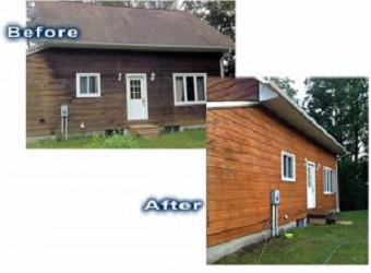 Log & Wood Home Colour Restoration | 2457 Burnstown Rd, Renfrew, ON K7V 3Z4, Canada | Phone: (613) 433-0860