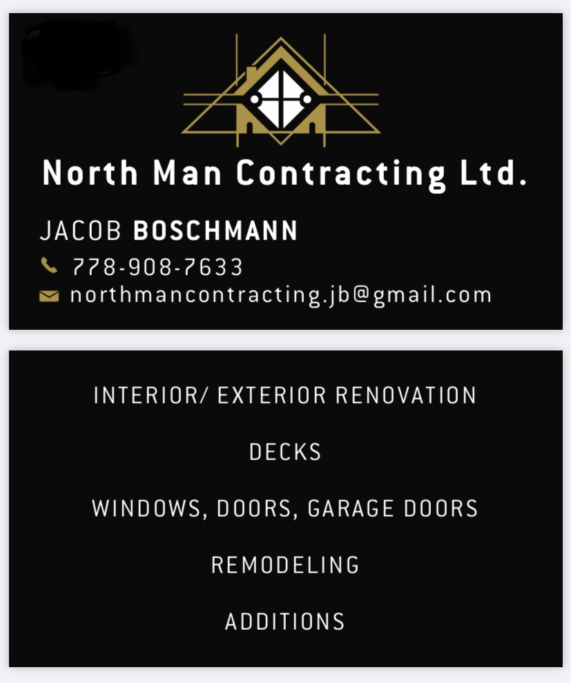 North Man Contracting Ltd | 3575 Old Clayburn Rd, Abbotsford, BC V2S 7H5, Canada | Phone: (778) 908-7633
