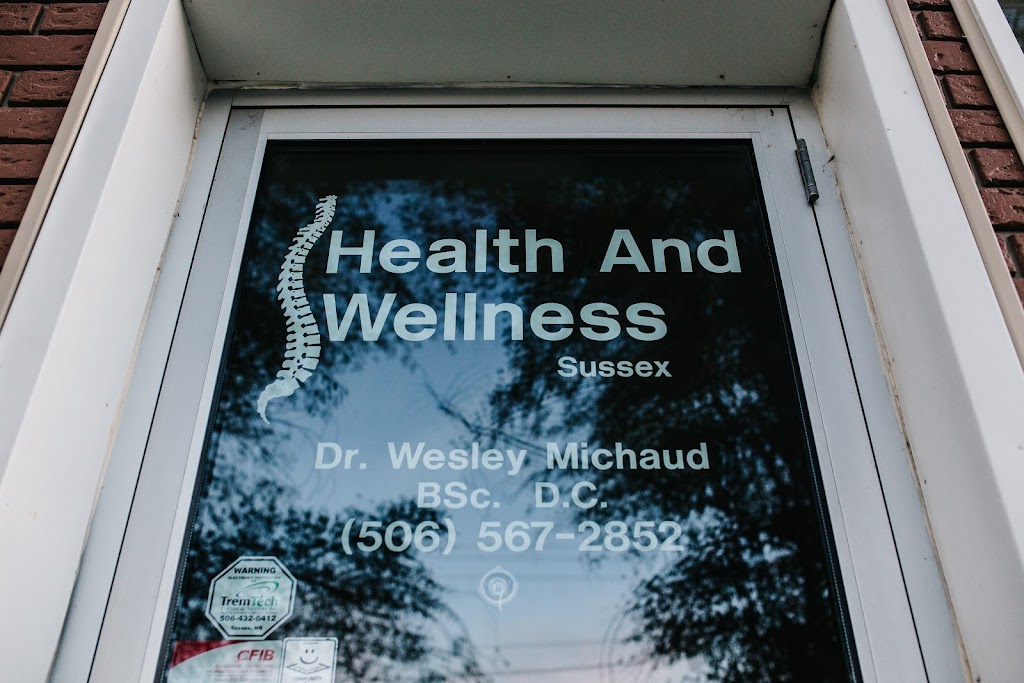 Dr. Wesley Michaud- Chiropractor, Acupuncture, Massage Therapy | 221 Main St, Sussex, NB E4E 0M3, Canada | Phone: (506) 567-2852