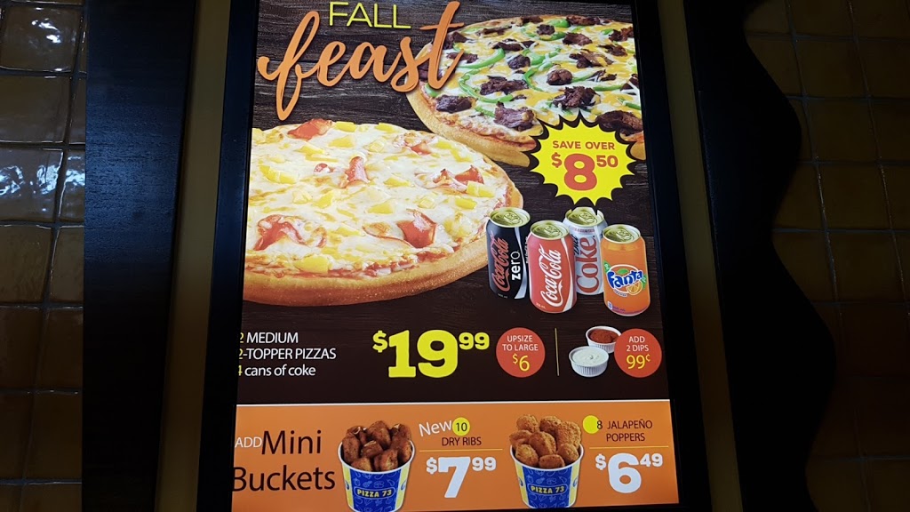 Pizza 73 | 9620 Elbow Dr SW, Calgary, AB T2V 1M2, Canada | Phone: (403) 273-7373
