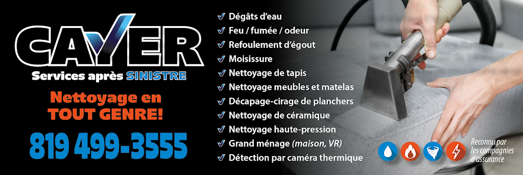 Cayer Services après Sinistre | 391 Bd Albiny Paquette, Mont-Laurier, QC J9L 1K5, Canada | Phone: (819) 499-3555
