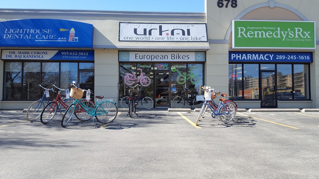 Urkai European Bikes | 678 Guelph Line #2, Burlington, ON L7R 3M8, Canada | Phone: (800) 220-0150
