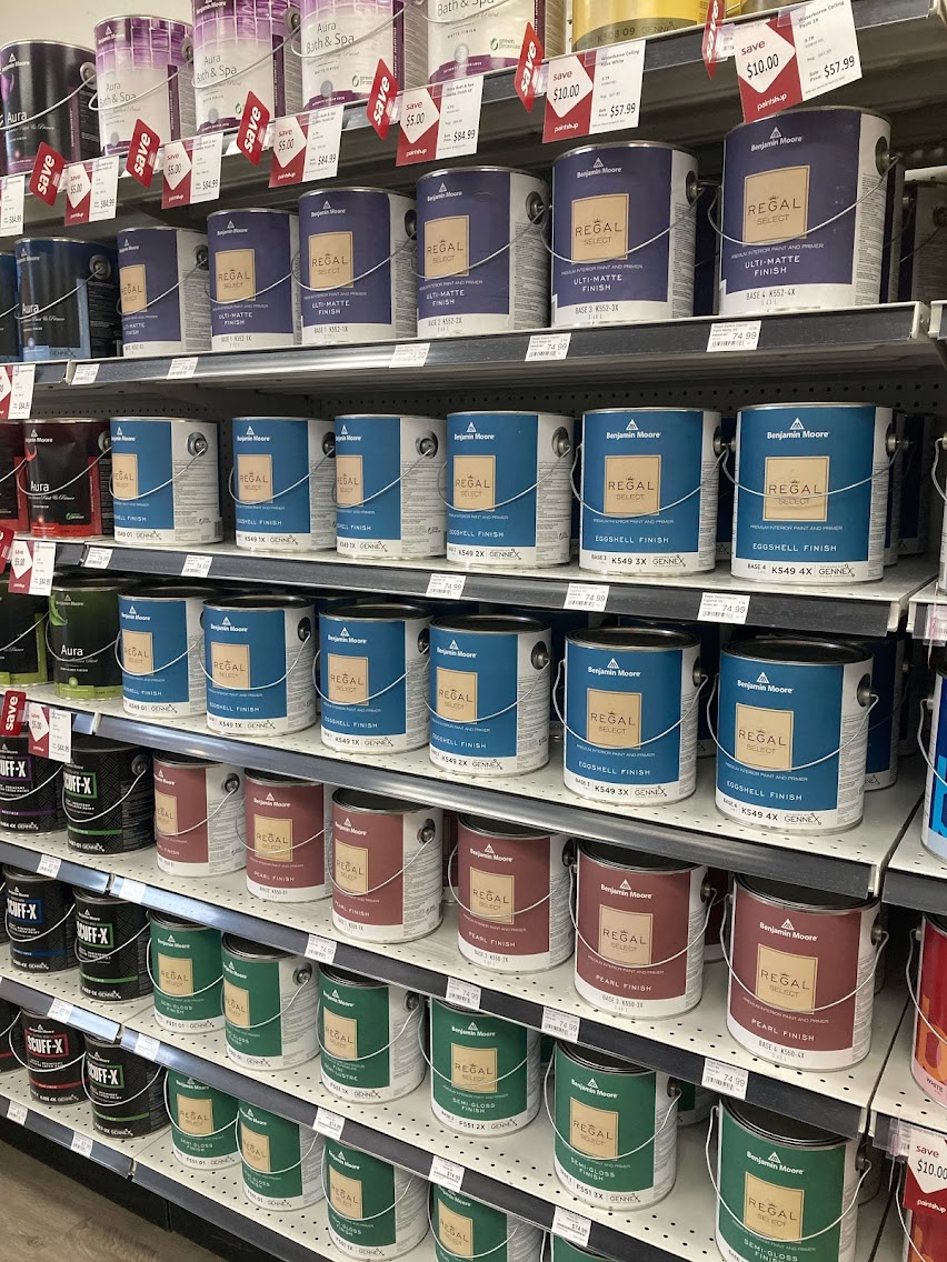 Benjamin Moore Paint Shop | 534 Sackville Dr, Lower Sackville, NS B4C 2R8, Canada | Phone: (902) 865-6542