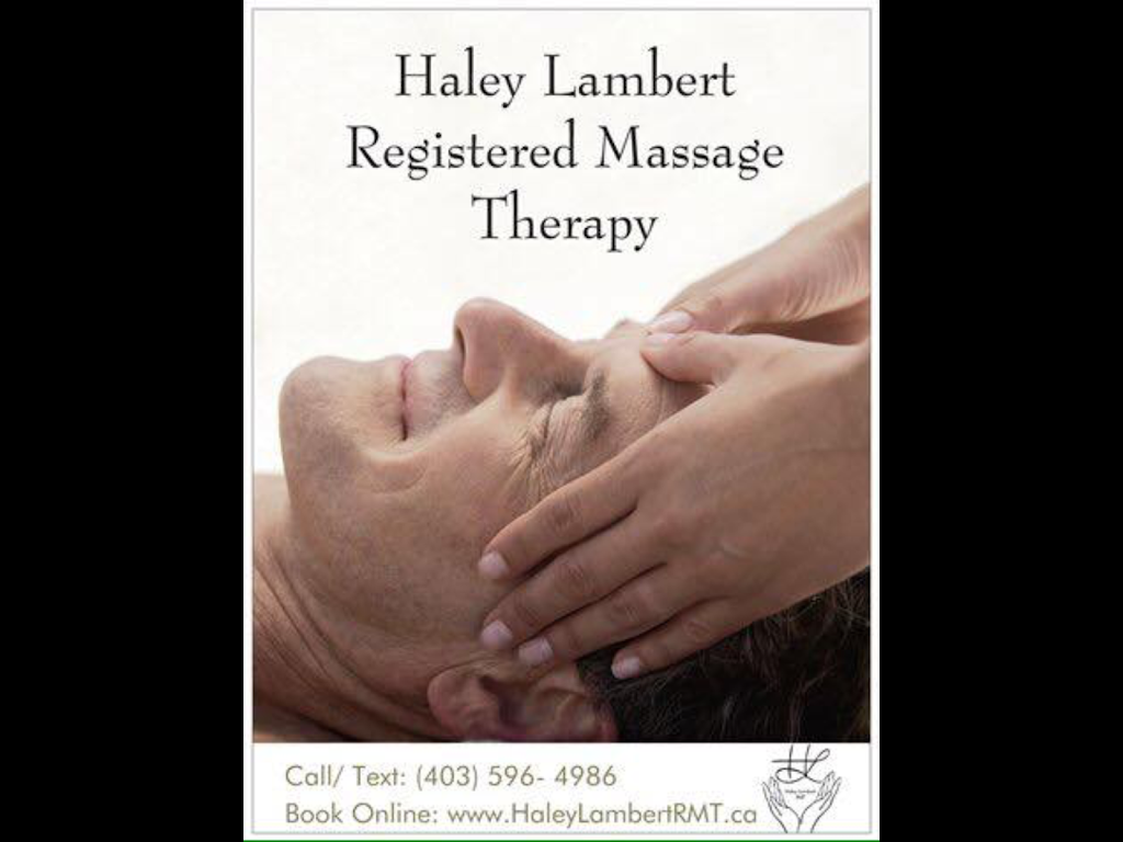 Haley Lambert Registered Massage Therapist | 5641 48 Ave Crescent Bay #120, Ponoka, AB T4J 1K2, Canada | Phone: (403) 596-4986