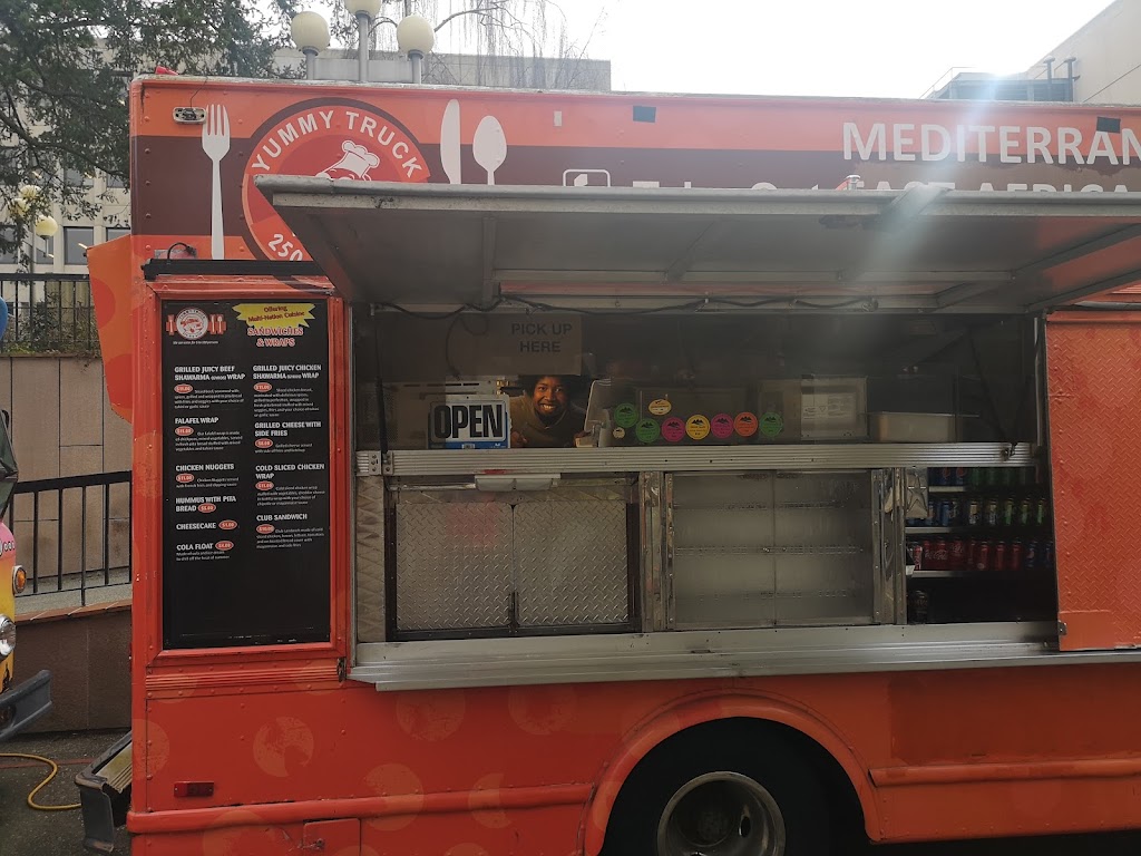 Yummy Truck: Mediterranean and East African Cuisine | 675 Belleville St, Victoria, BC V8W 1A1, Canada | Phone: (250) 818-6228