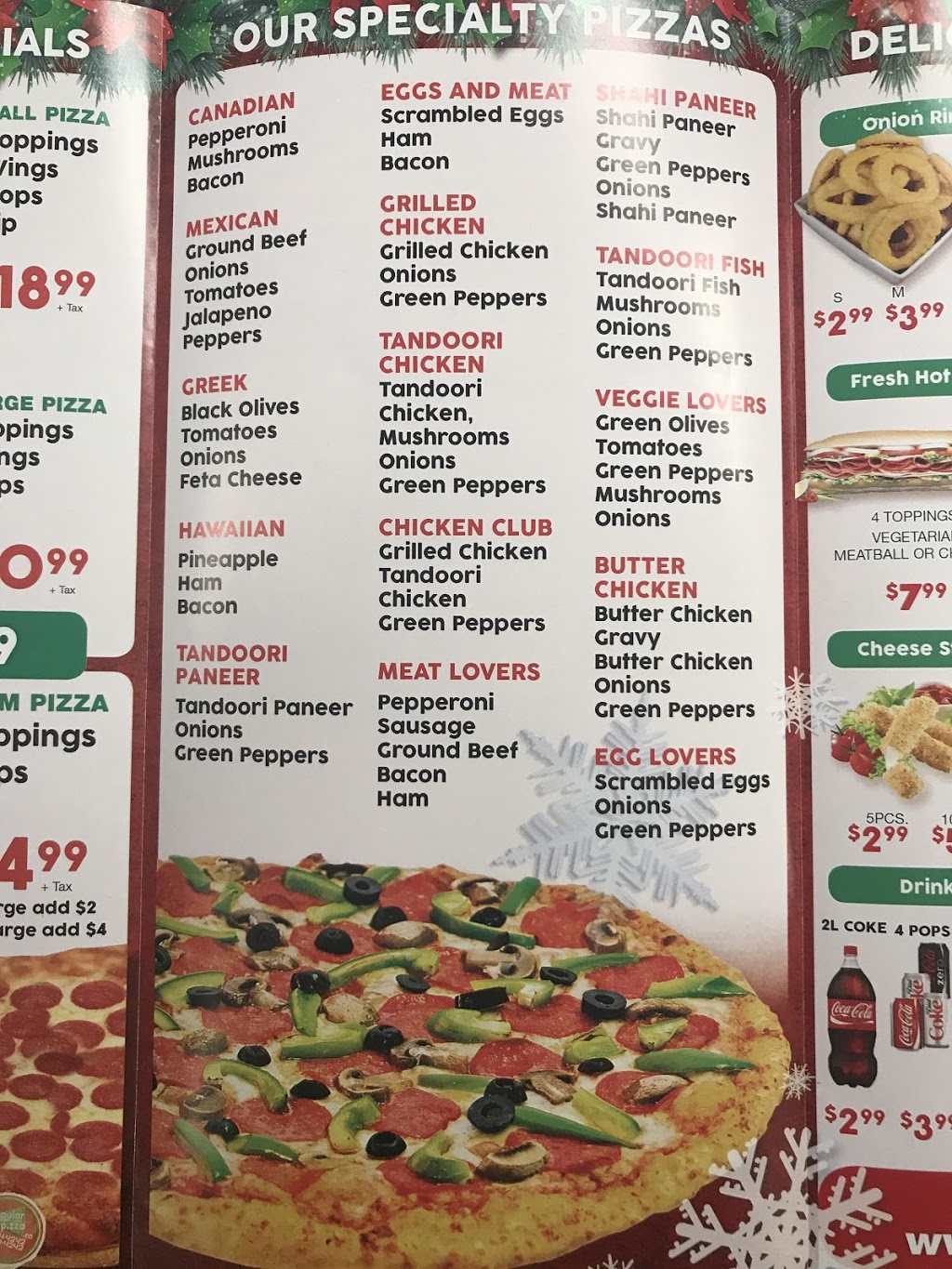 Popular Pizza | 184 Guelph St, Georgetown, ON L7G 4A7, Canada | Phone: (905) 874-4242