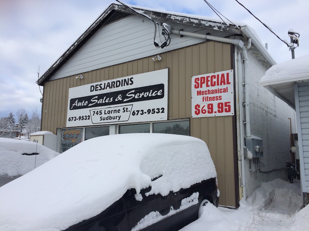 Desjardins Auto Sales & Service | 745 Lorne St, Sudbury, ON P3C 4R5, Canada | Phone: (705) 673-9532