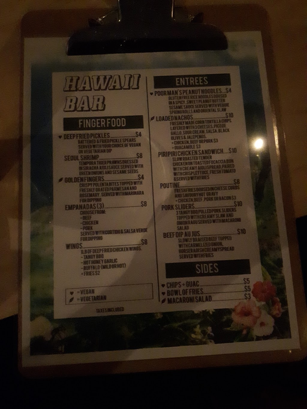 Hawaii Bar 989 | 989 Dovercourt Rd, Toronto, ON M6H 2X6, Canada | Phone: (416) 588-9888