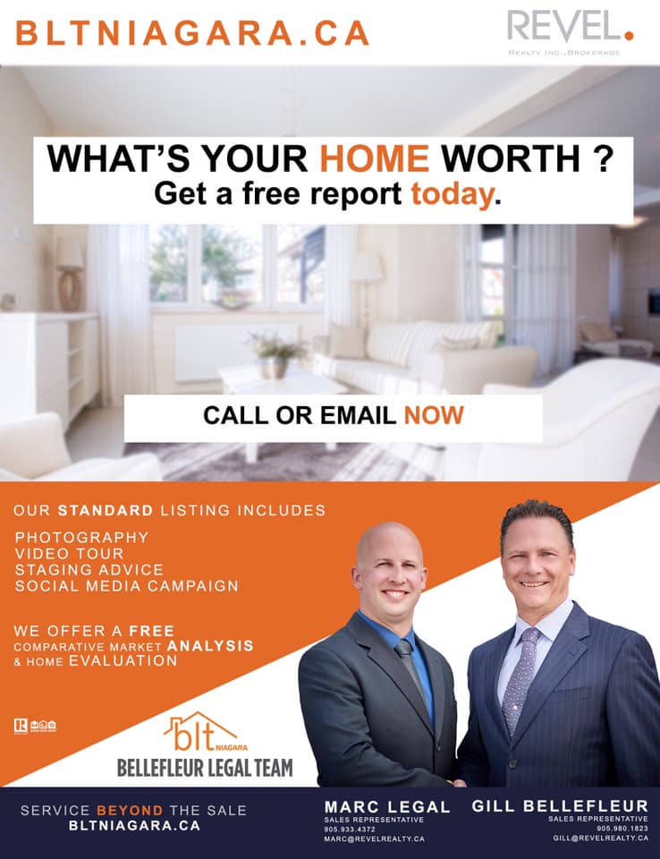 Gill Bellefleur, BLT Niagara, Revel Realty Inc Brokerage | 8685 Lundys Ln, Niagara Falls, ON L2H 1H5, Canada | Phone: (905) 980-1823