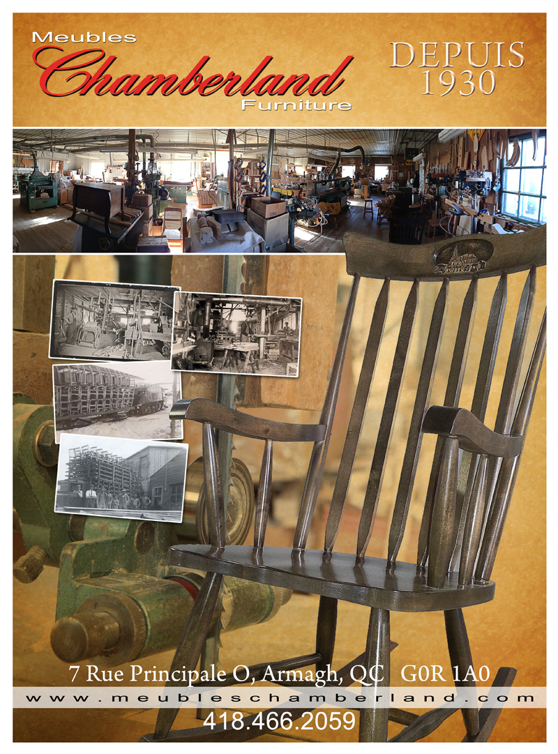 Meubles Chamberland Inc | 7 Rue Principale, Armagh, QC G0R 1A0, Canada | Phone: (418) 466-2059