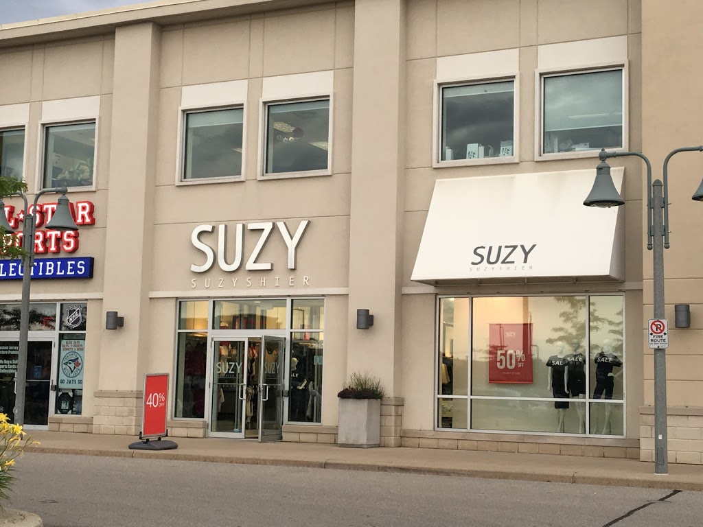 Suzy Shier | 50 Sportsworld Drive, Unit #e1-02b/c, Kitchener, ON N2P 0A4, Canada | Phone: (519) 650-3747