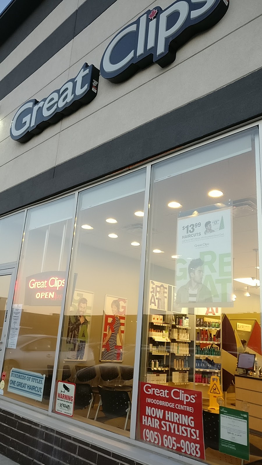 Great Clips | 8290 ON-27 Unit 6, Woodbridge, ON L4H 0S1, Canada | Phone: (905) 605-9083