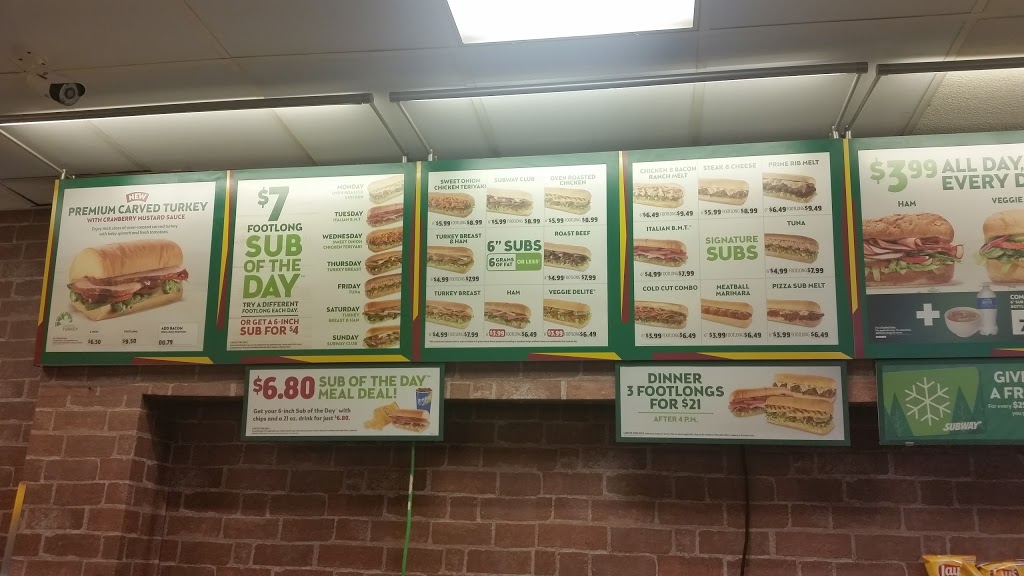 Subway | 1207, 1209 King St W Unit 1, Toronto, ON M6K 1G2, Canada | Phone: (416) 537-0918